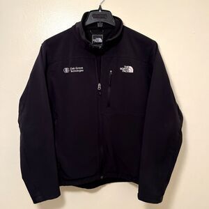 The North Face Men's Softshell Apex Bionic Windproof Gorpcore Jacket, Black- L